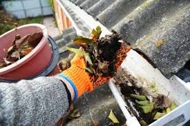 cleaning guttering